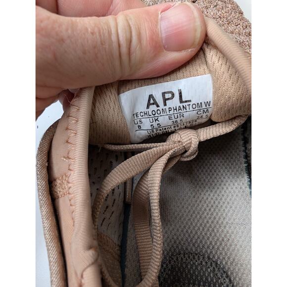 APL Techloom Phantom Sneakers Rose Gold Size 8 Women\'s